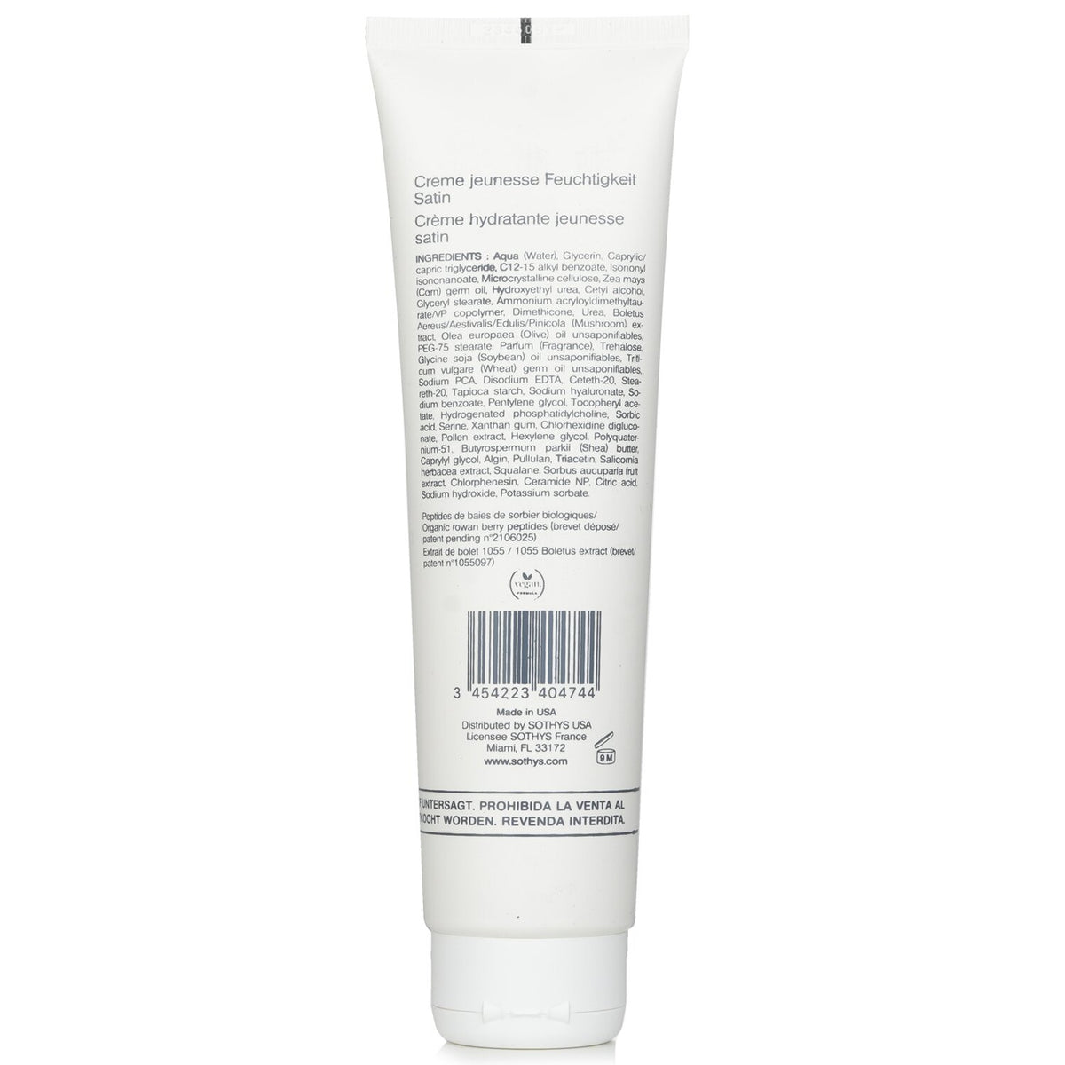 Sothys - Hydrating Satin Youth Cream (Salon Size) - 150ml/5.07oz