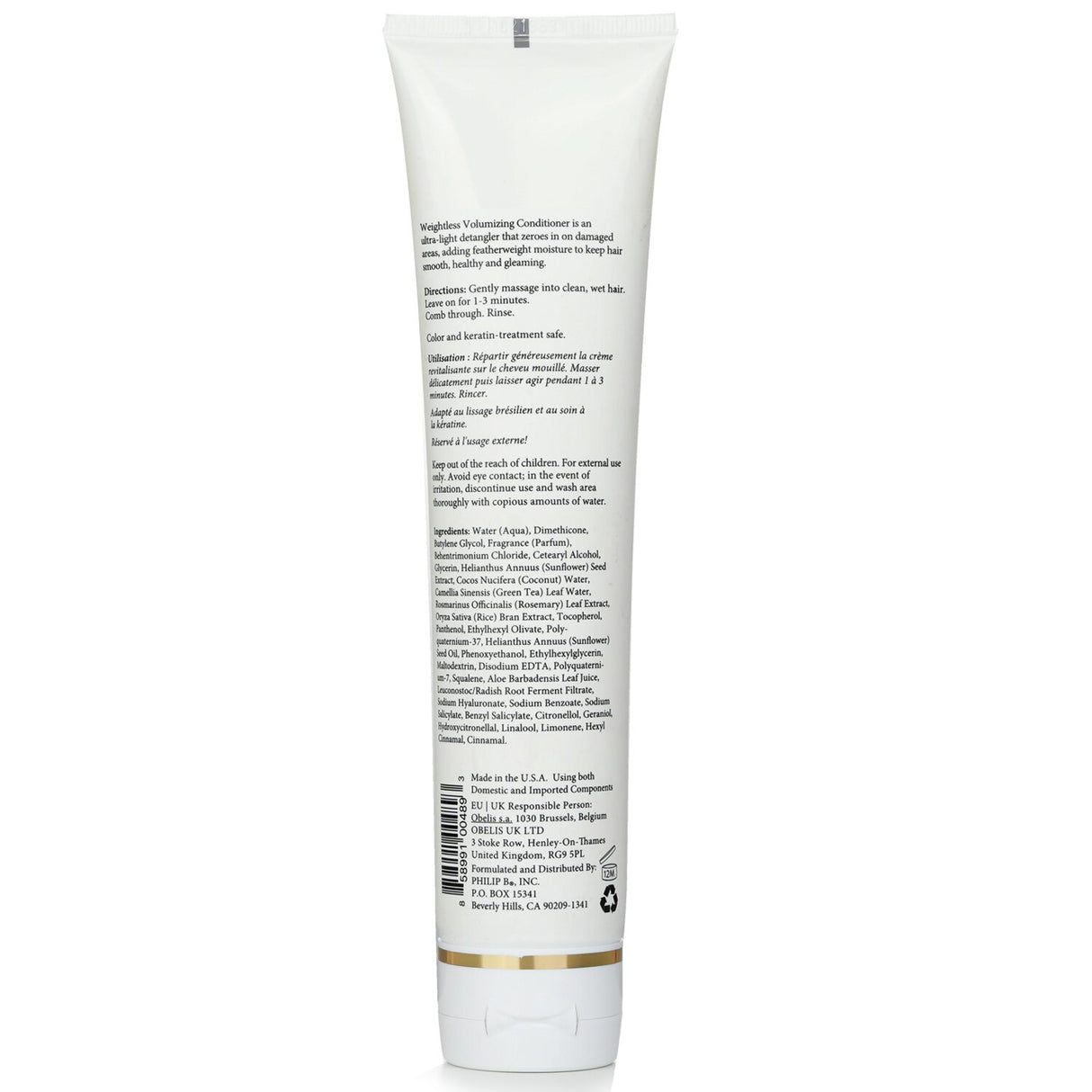 Philip B - Weightless Volumizing Conditioner (All Hair Types) - 178ml/6oz