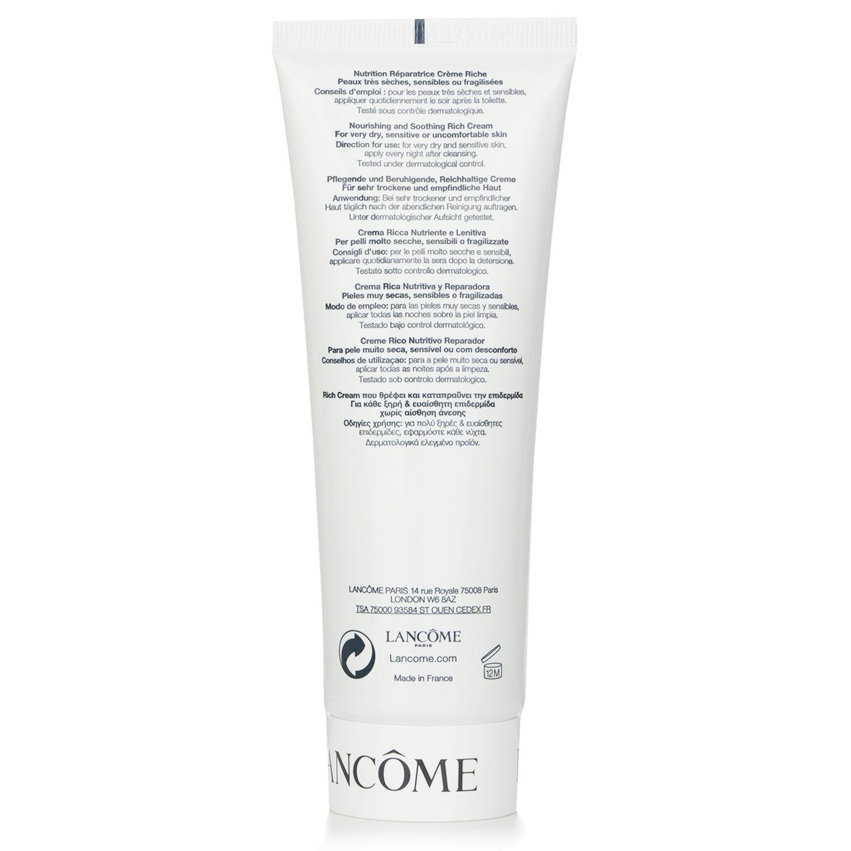 Lancome - Nutrix Nourishing And Soothing Rich Cream - 125ml/4.2oz