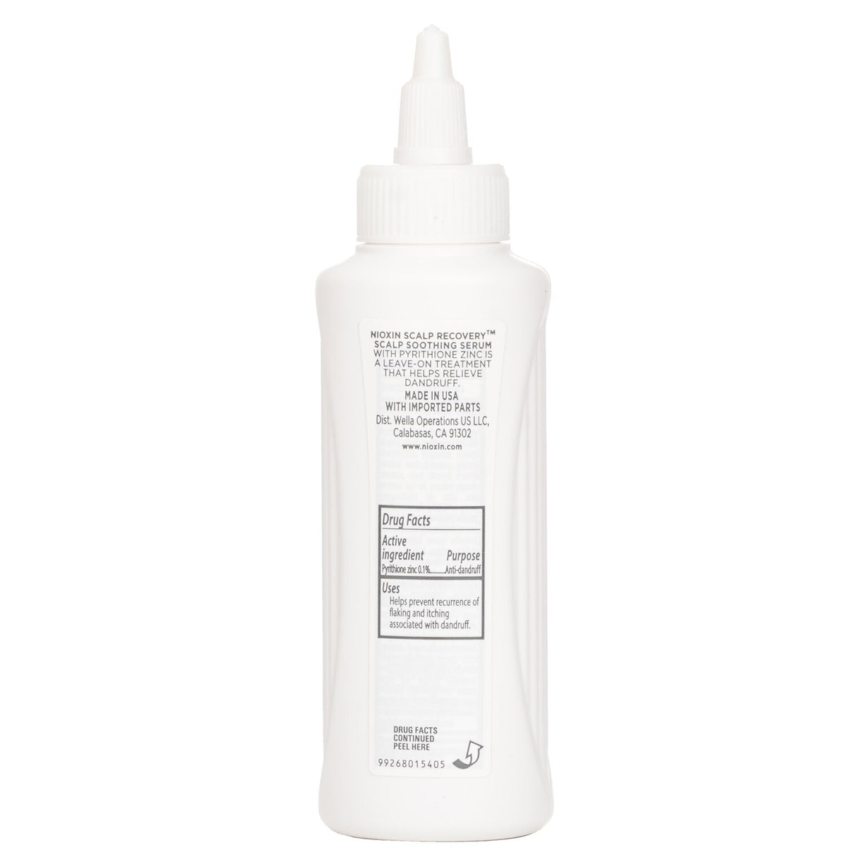 Nioxin Scalp Recovery Pyrithione Zinc Scalp Soothing Serum (For Itchy Flaky Scal