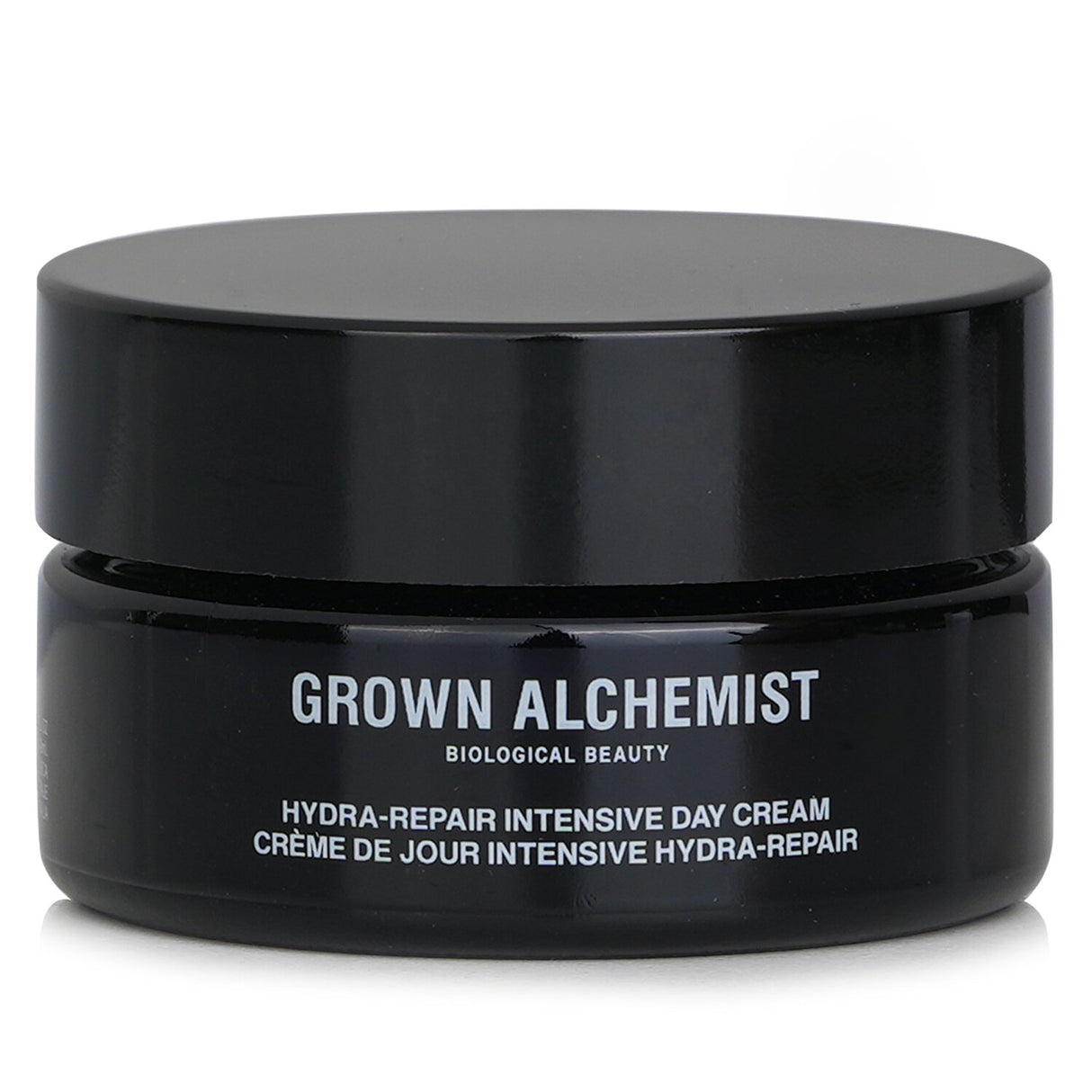 Grown Alchemist Hydra-Repair+ Day Cream: rich moisturizer with Camellia, Geranium, and Aloe Vera for radiant, revitalized skin.