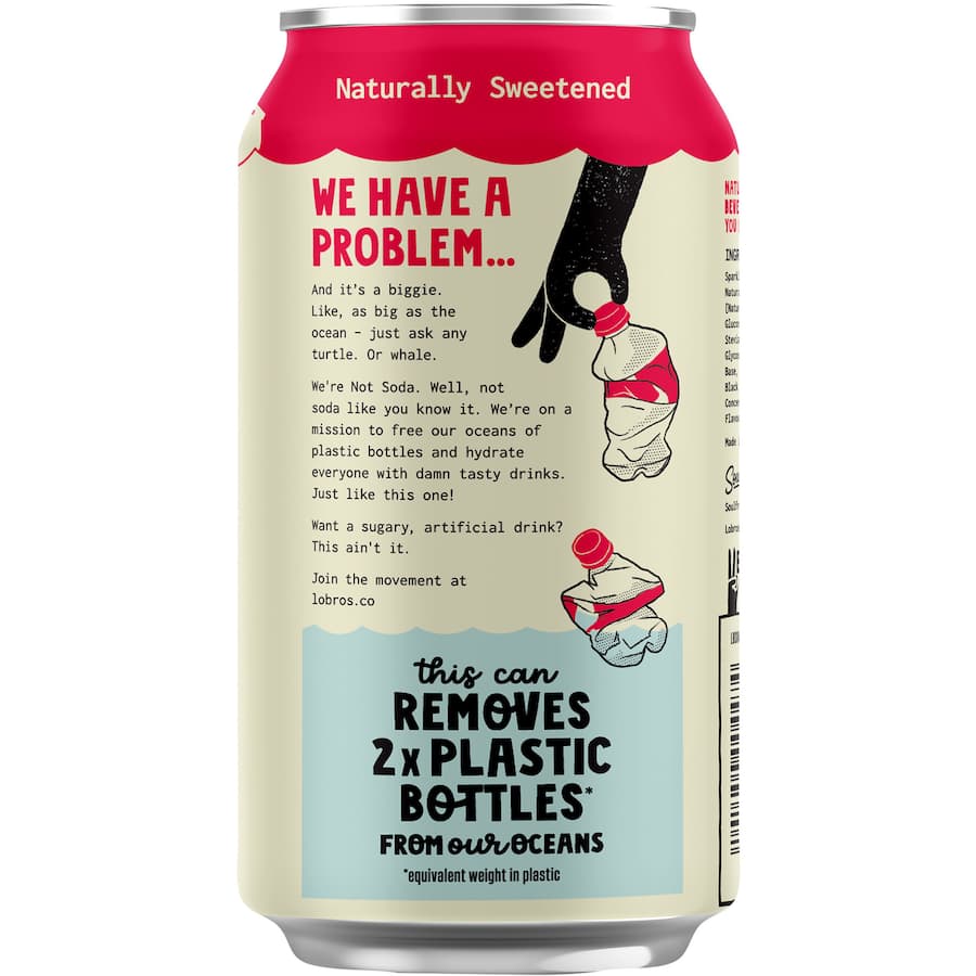 Lo Bros Not Soda Raspberry