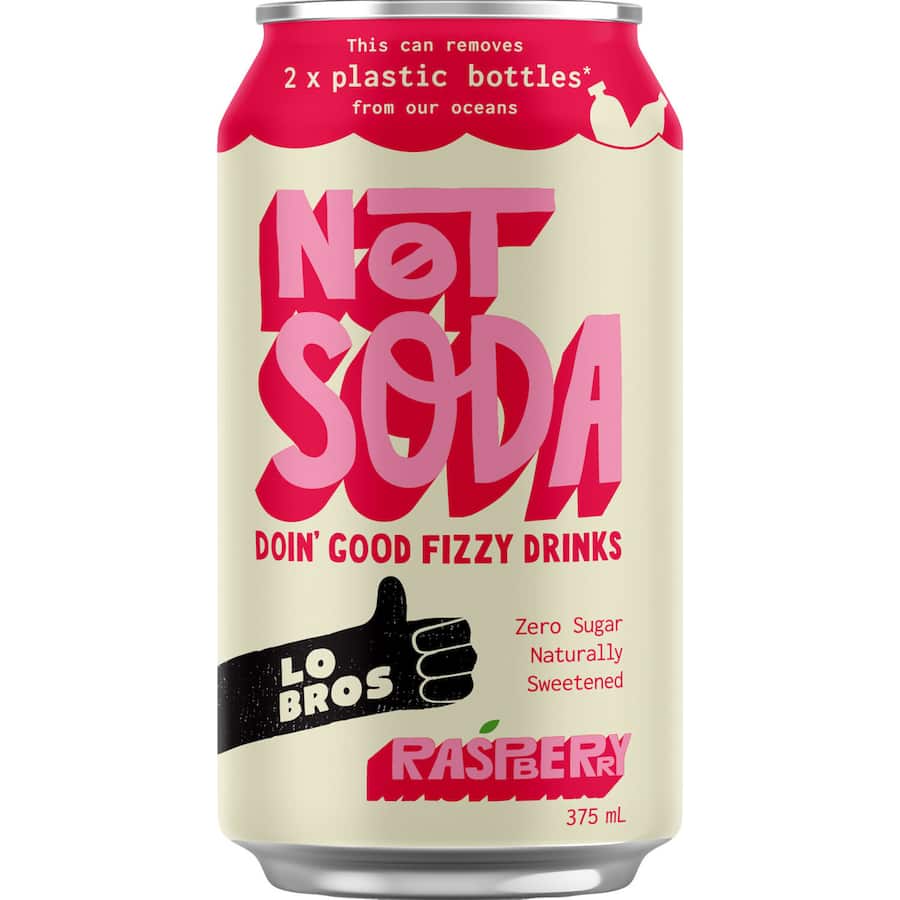 Lo Bros Not Soda Raspberry