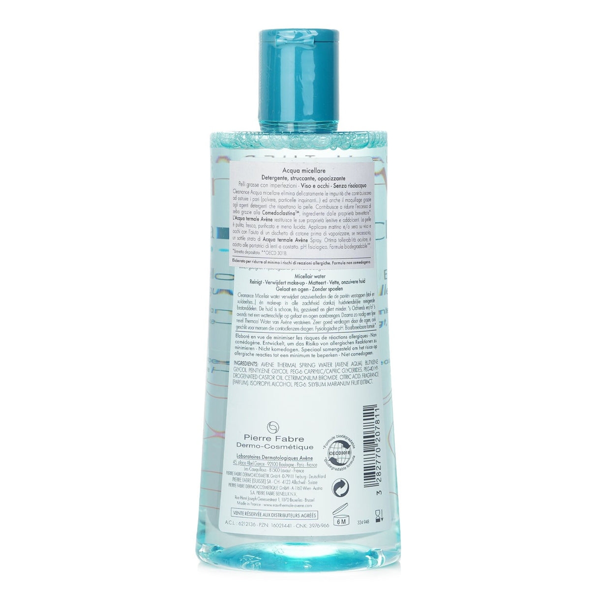 Avene - Cleanance Micellar Water (For Face & Eyes) - For Oily, Blemish-Prone Ski