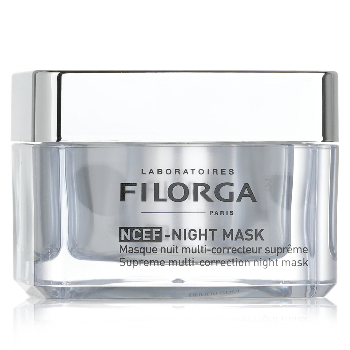 Luxurious Filorga NCEF-Night Mask in 50ml for revitalizing tired skin, enhancing hydration, and reducing wrinkles overnight.