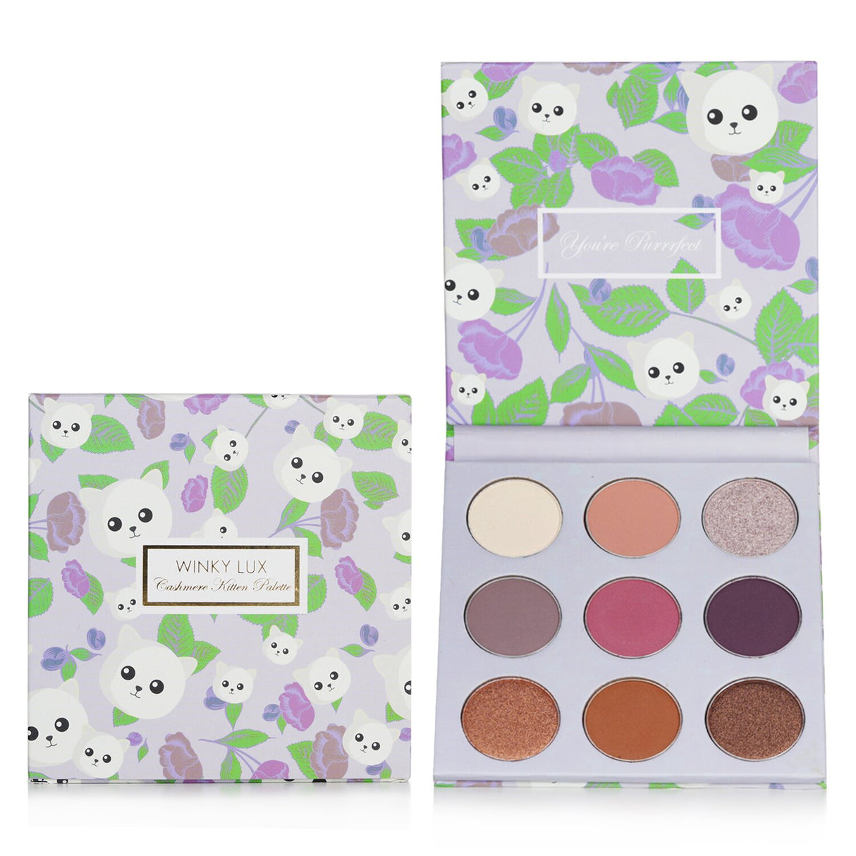 Winky Lux - Eyeshadow Palette (9x Eyeshadow) - # Cashmere Kitten - 9x1.7g/0.058