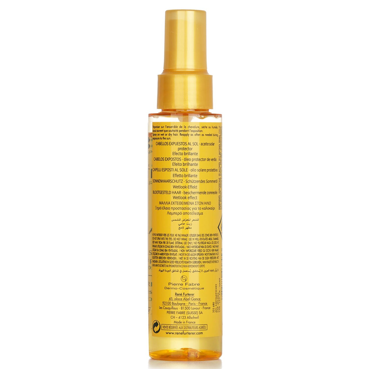 Rene Furterer Solaire Sun Ritual Protective Summer Oil - Shiny Effect (Hair Expo