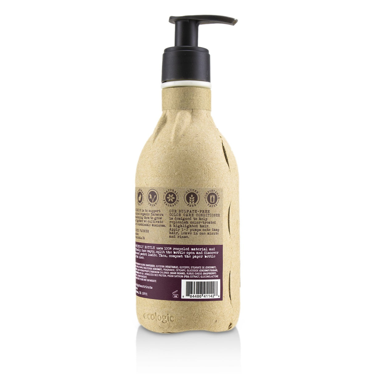 Color Care Conditioner for color-treated hair, infused with raspberry oil, providing nourishment and vibrant, silky locks.