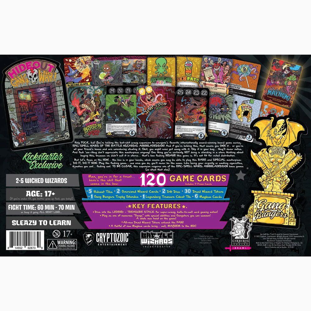 Cryptozoic: Epic Spell Wars of the Battle Wizards - Annihilageddon - Gang