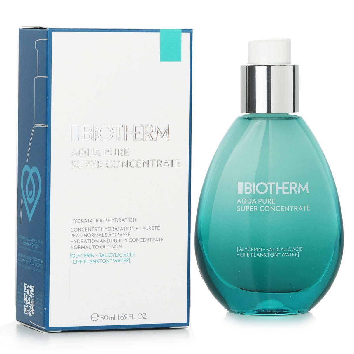 Biotherm - Aqua Super Concentrate (Pure) - For Normal/ Oily Skin - 50ml/1.69oz