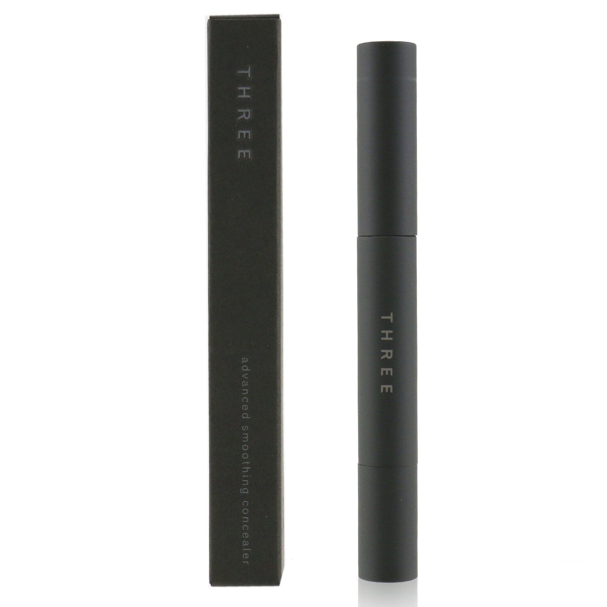 THREE Advanced Smoothing Concealer #02: a natural liquid formula with botanical oils for flawless skin and seamless coverage.