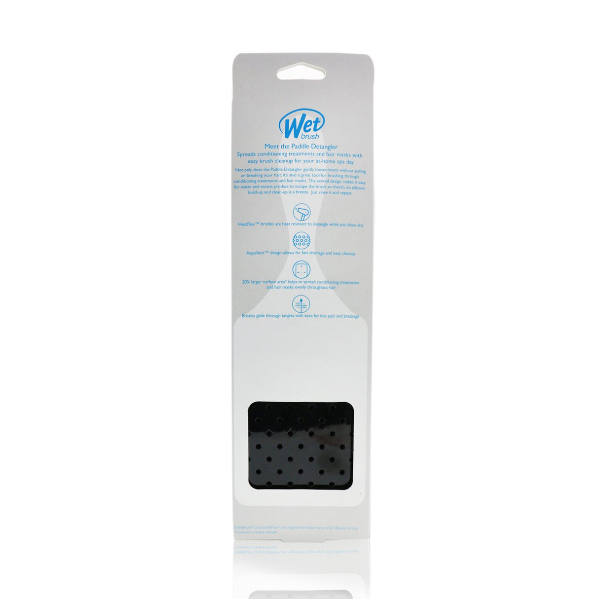 Wet Brush - Paddle Detangler - # Black - 1pc