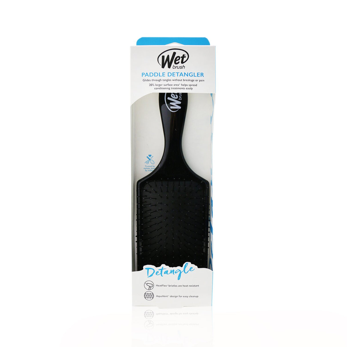 Wet Brush - Paddle Detangler - # Black - 1pc