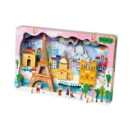 3D Puzzle - Avenir Cityscape Paris