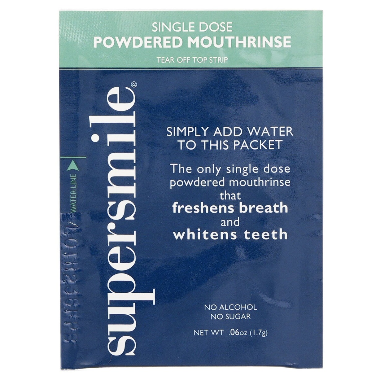 Supersmile Single Dose Powdered Mouthrinse (No Alcohol/Sugar) 60x1.7g/0.06oz