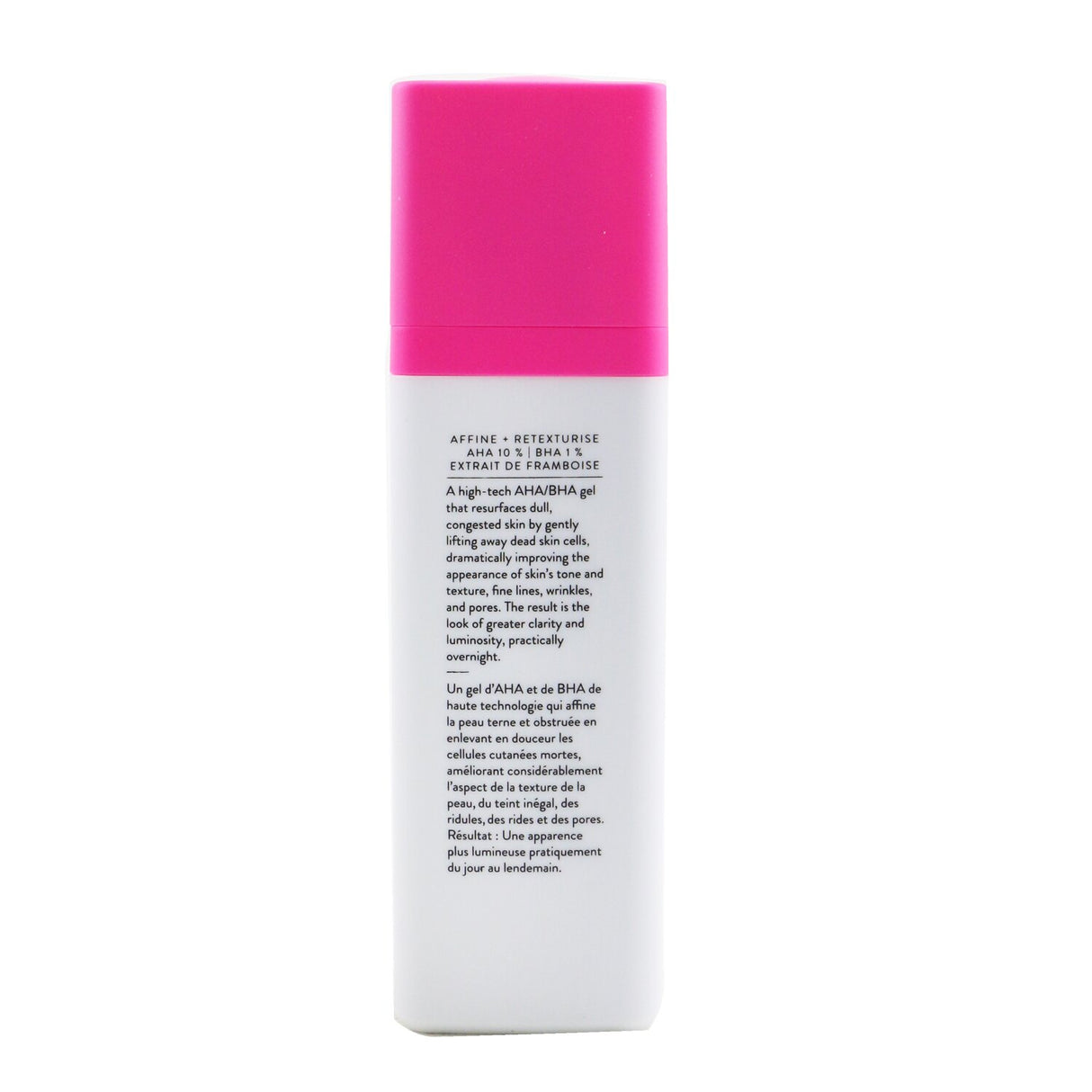 Drunk Elephant T.L.C. Framboos Glycolic Night Serum: AHA/BHA resurfacing gel for smoother, radiant skin, 30ml/1oz.