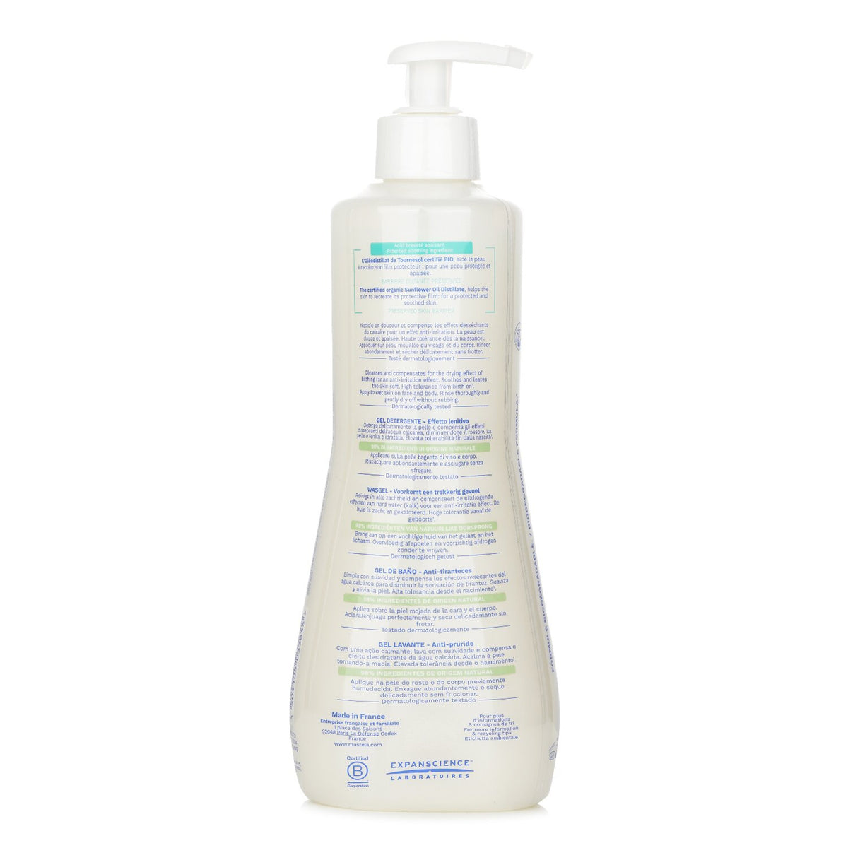 Mustela Stelatopia Cleansing Gel - For Atopic-Prone Skin 500ml/16.9oz