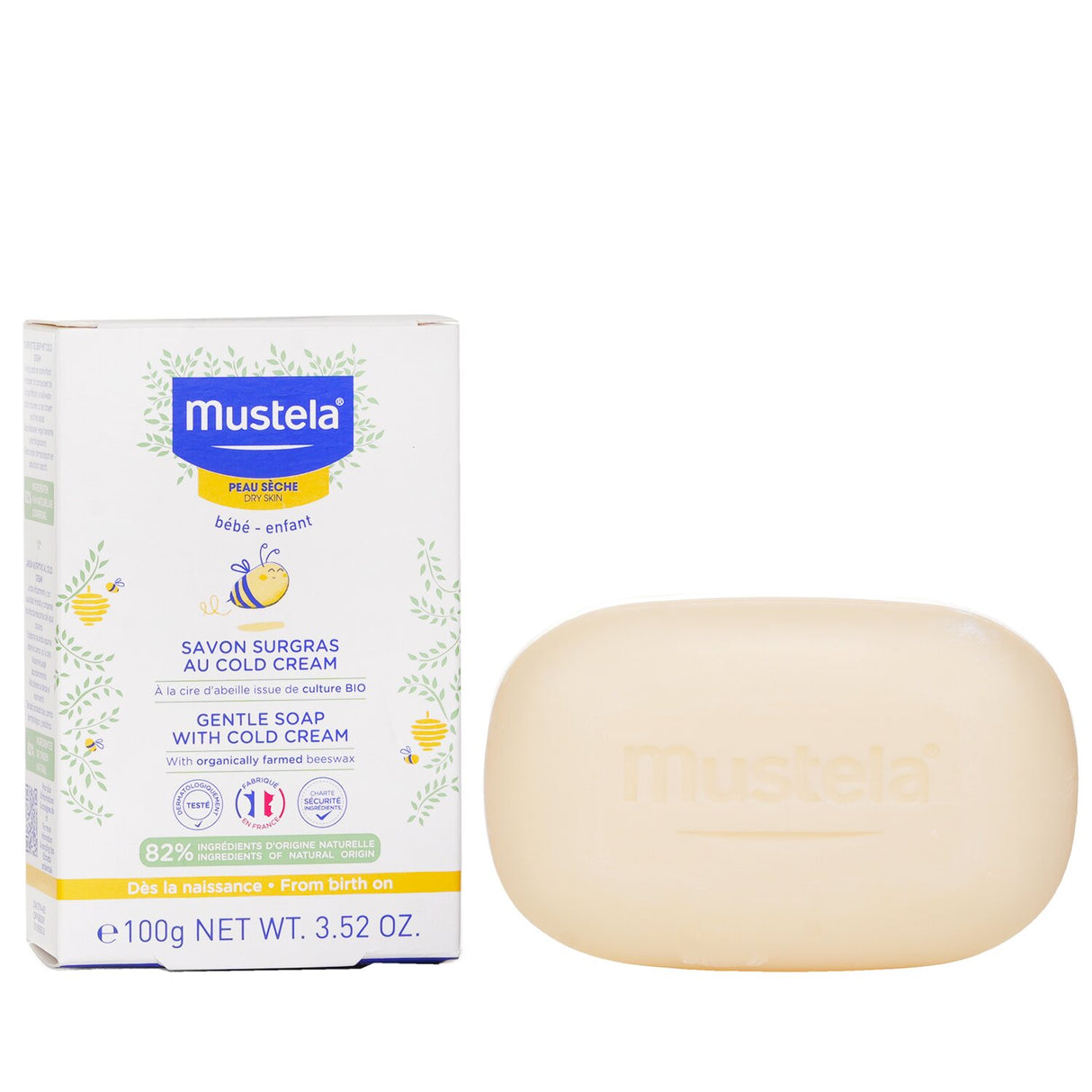 Mustela Gentle Soap With Cold Cream 100g/3.52oz