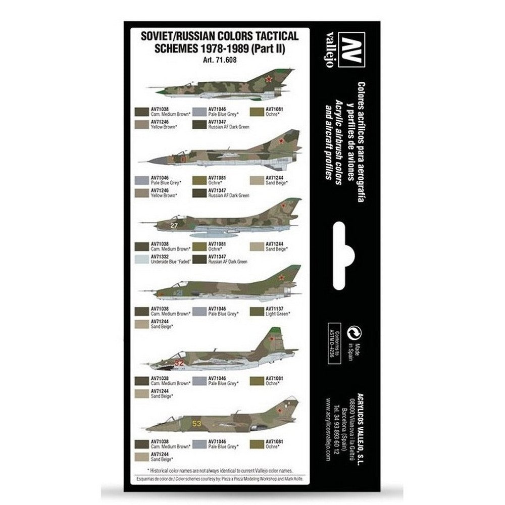 Vallejo - Model Air - Soviet / Russian Colors Tactical Schemes 1978-1989 (Part