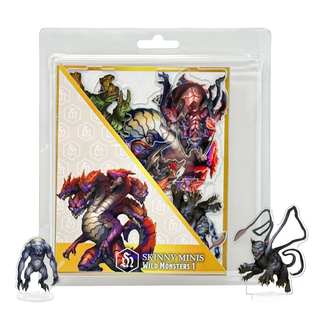 Skinny Minis - Wilderness Beasts - Board Game