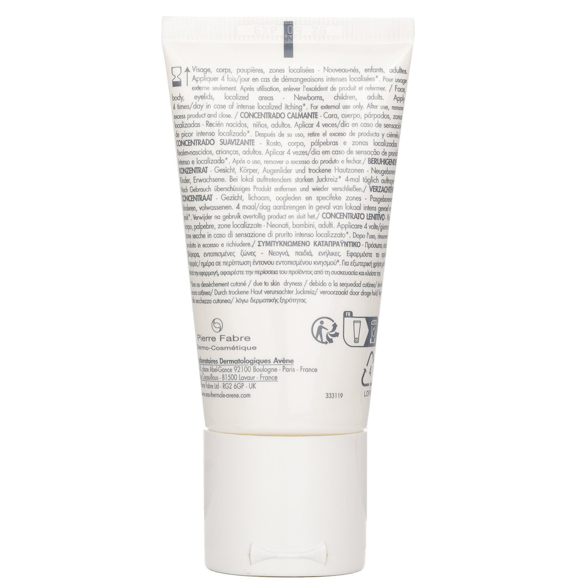 Avene XeraCalm A.D Soothing Concentrate - For Dry Areas Prone to Intense Itching