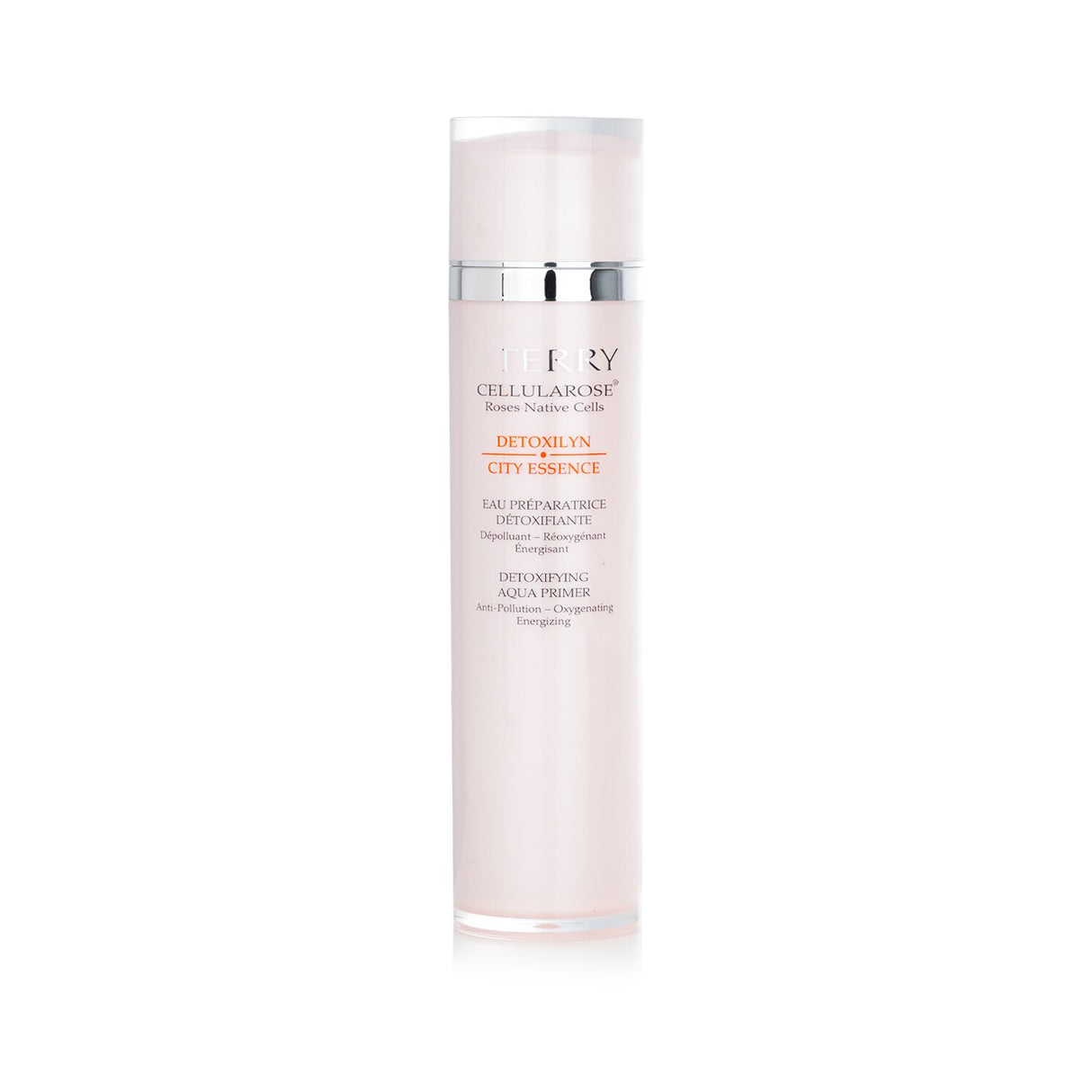 By Terry Cellularose Detoxilyn Aqua Primer in a sleek 130ml bottle, designed for detoxifying and hydrating urban skin.