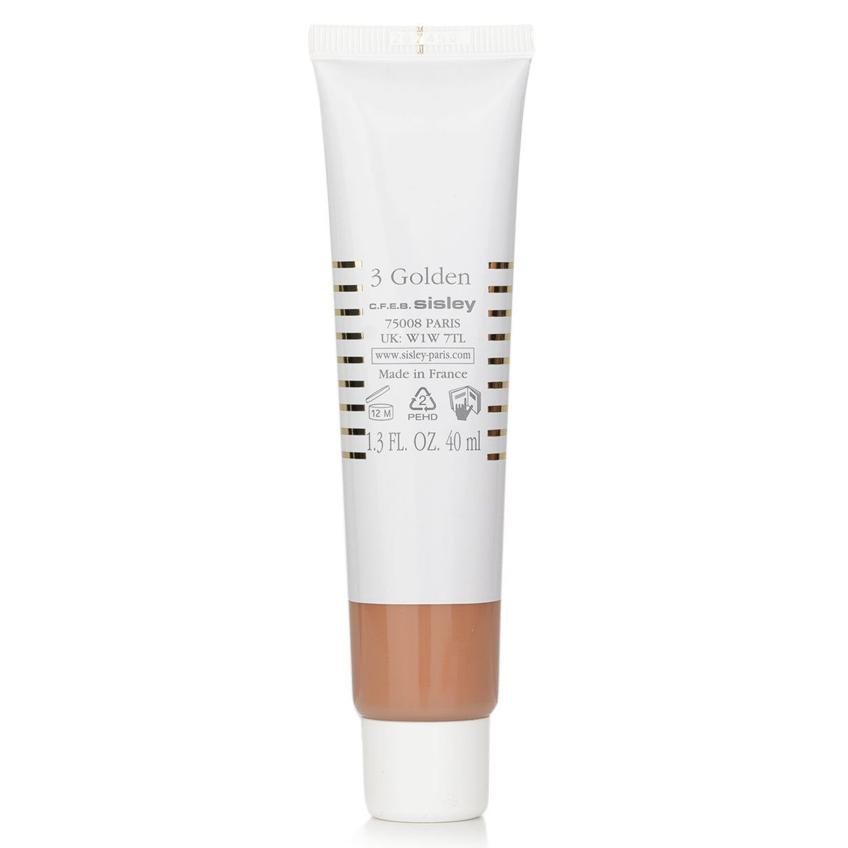 Sisley Phyto Hydra Teint #3 Golden tinted moisturizer offers lightweight hydration and a natural, radiant finish with SPF 15.