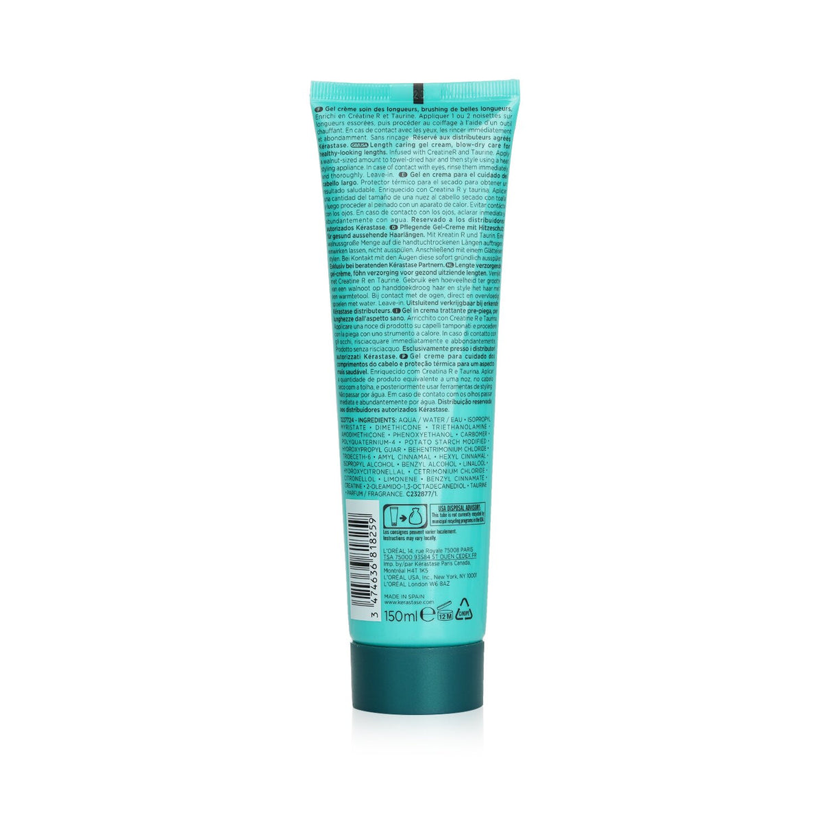 Kerastase - Resistance Extentioniste Thermique Length Caring Gel Cream - 150ml/