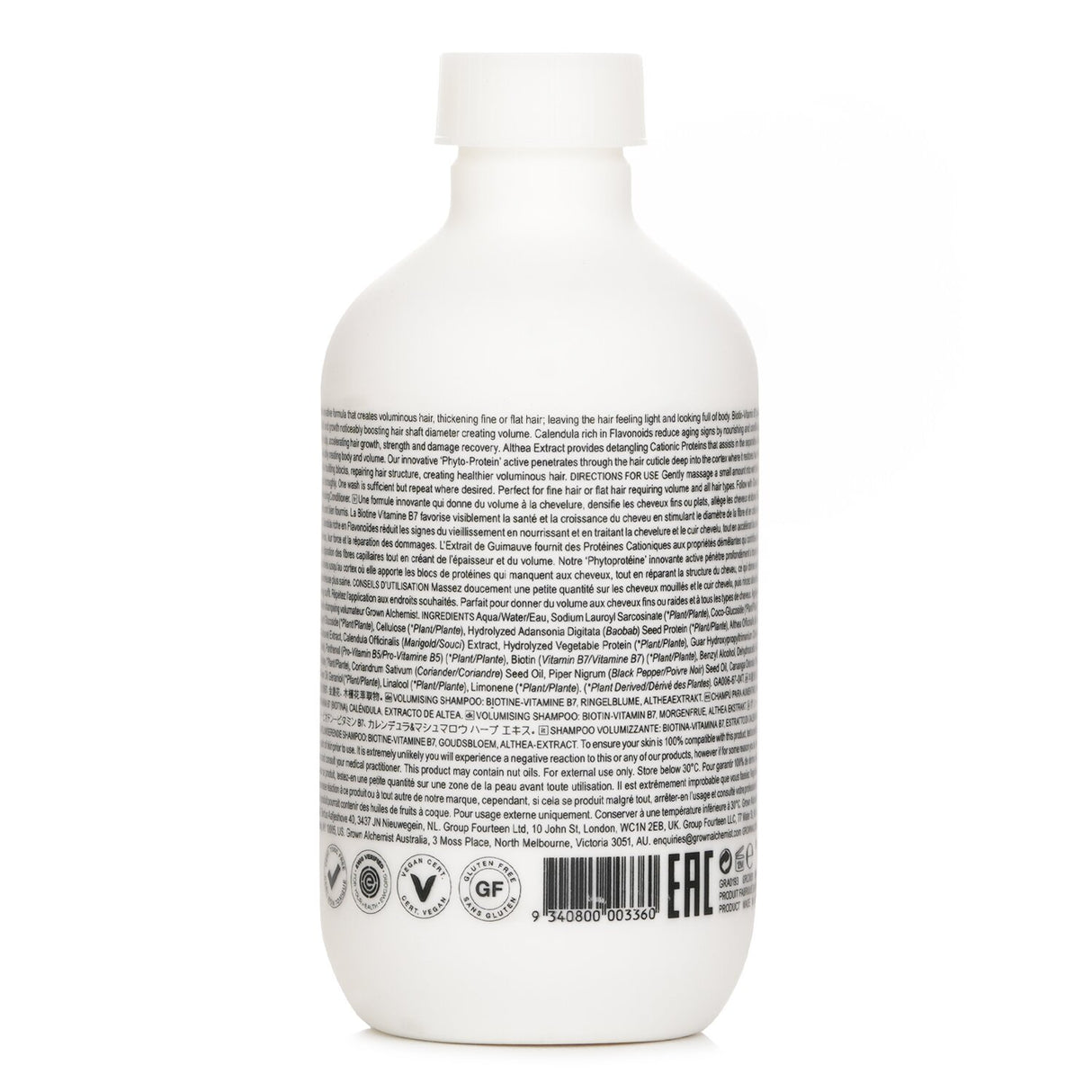 Grown Alchemist Volumising - Shampoo 0.4 200ml/6.76oz