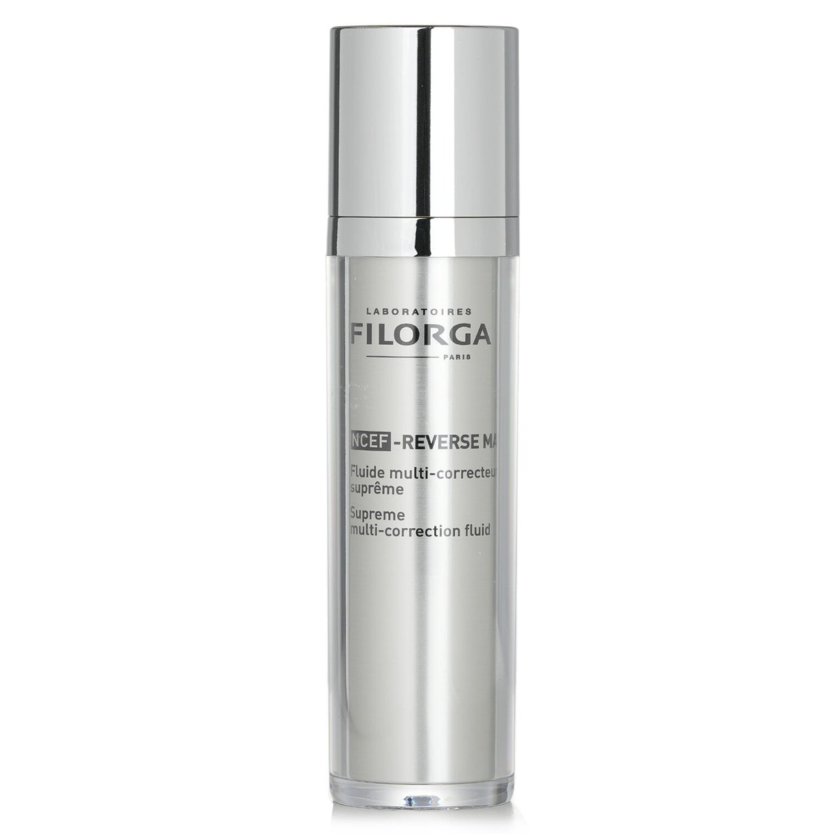 Filorga NCEF-Reverse Mat Supreme Fluid for combination skin, offering hydration, wrinkle reduction, and a matte finish.