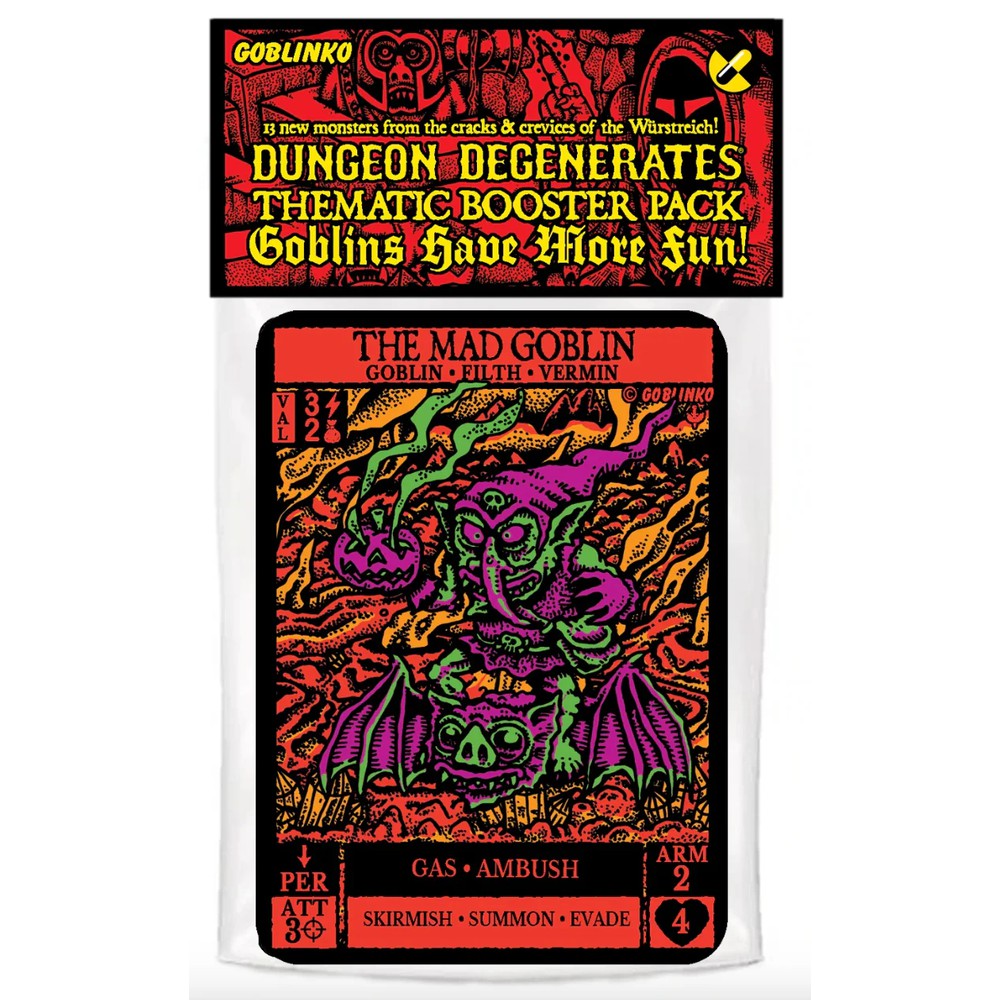 Dungeon Degenerates - Goblins Have More Fun Booster Board Game