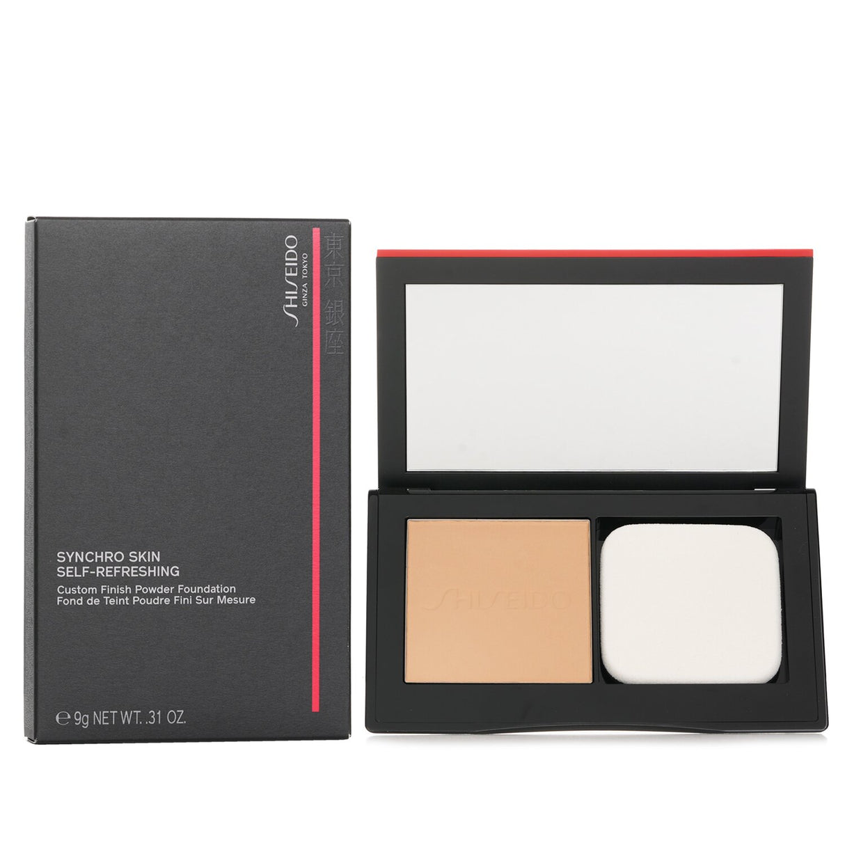 Shiseido Synchro Skin Self Refreshing Custom Finish Powder Foundation - # 250 Sa