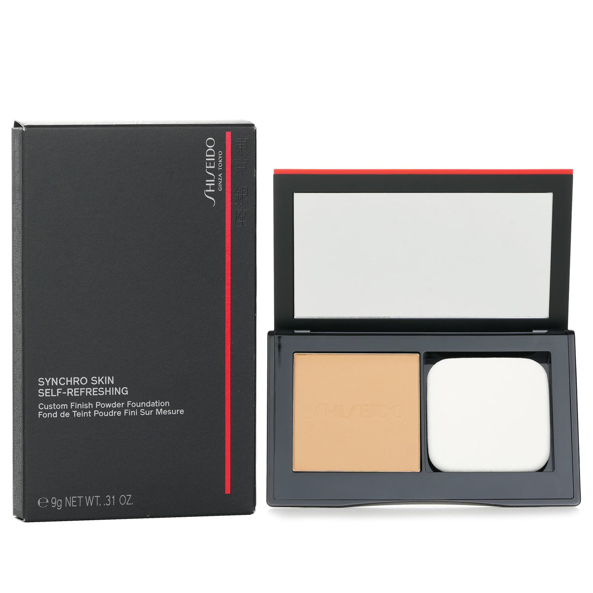 Shiseido - Synchro Skin Self Refreshing Custom Finish Powder Foundation - # 340