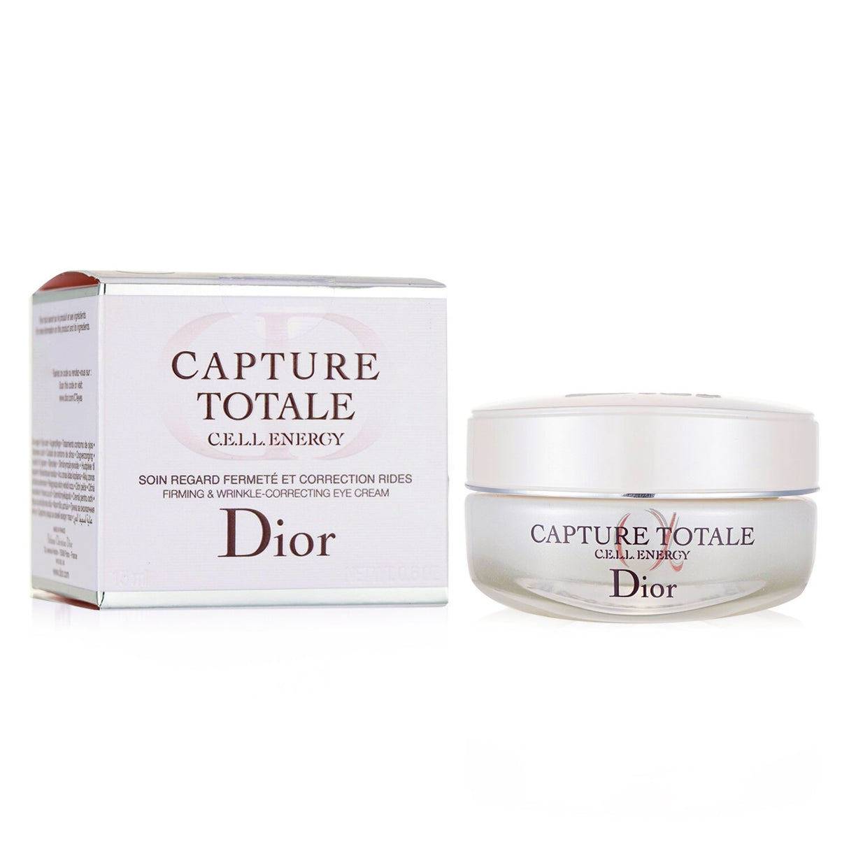 Luxurious anti-aging eye cream by Dior, infused with four flowers to firm, smooth, and refresh the eye area.