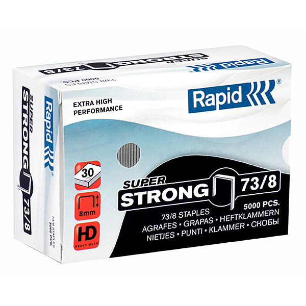 Rapid Staples 73/8mm Bx5000 0177055