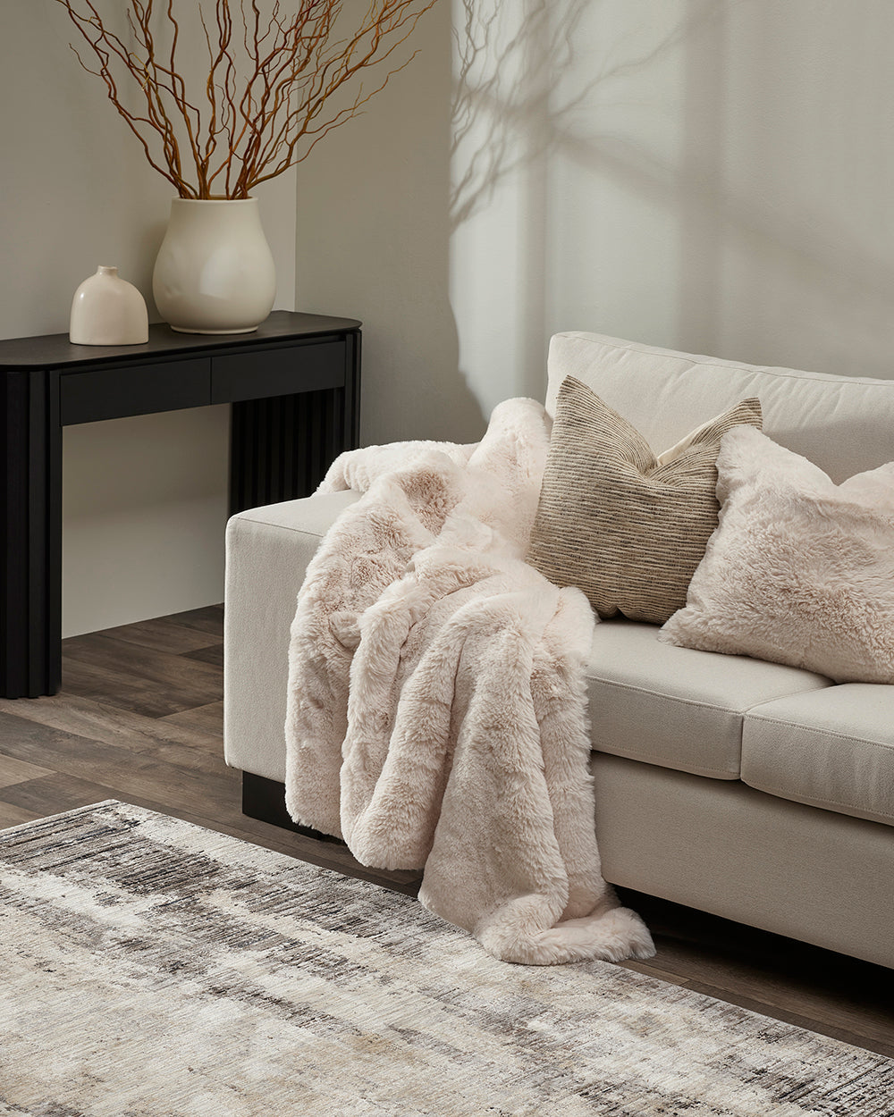 Throw - Pelage Ivory (130 x 150cm)