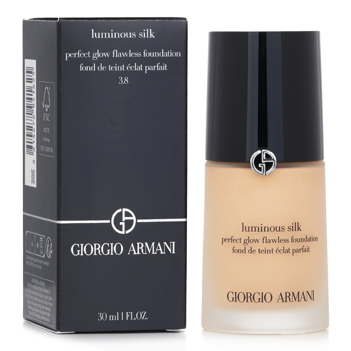 Giorgio Armani - Luminous Silk Foundation - # 3.8 (Fair, Cool)  - 30ml/1oz