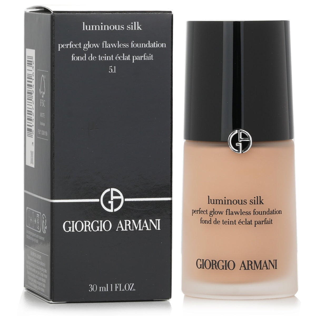 Giorgio Armani - Luminous Silk Foundation - # 5.1 (Medium, Neutral) - 30ml/1oz