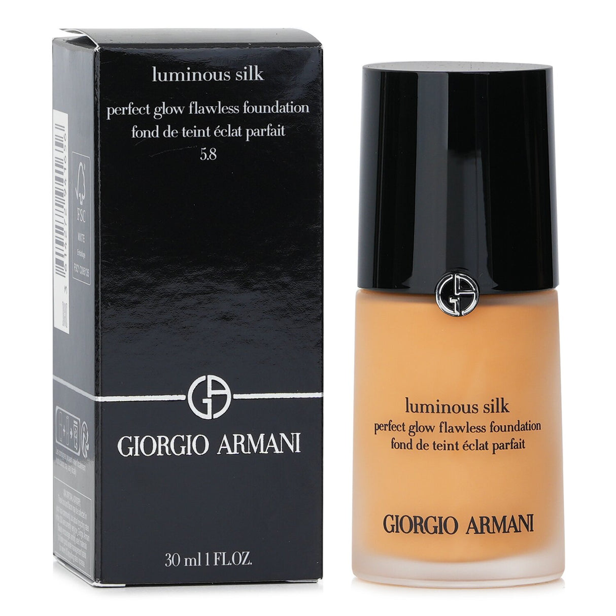 Giorgio Armani Luminous Silk Foundation - # 5.8 (Medium, Neutral) 30ml/1oz