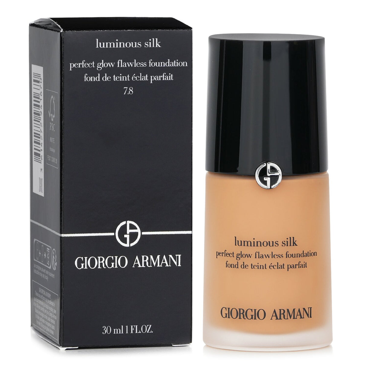 Giorgio Armani - Luminous Silk Foundation - # 7.8 (Medium, Neutral) - 30ml/1oz