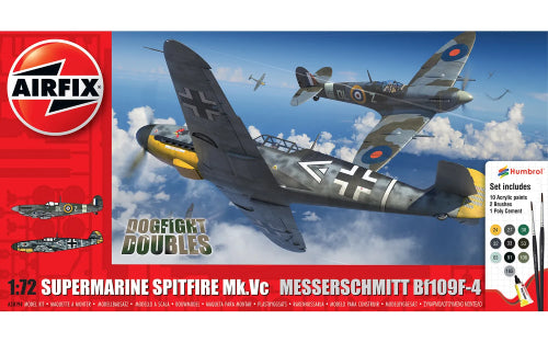 Airfix Model Kit - Supermarine Spitfire Mk.Vc vs Dogfight Doubles
