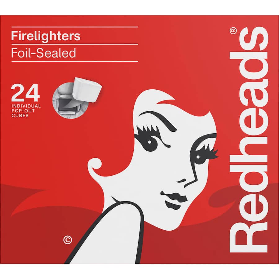 Redhead Firelighters Foil-sealed 24pack