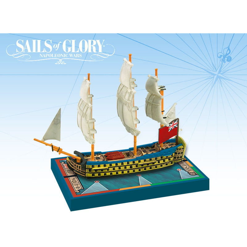 Sails of Glory - HMS Royal George 1788 / HMS Hibernia 1804 - Miniature Terrain