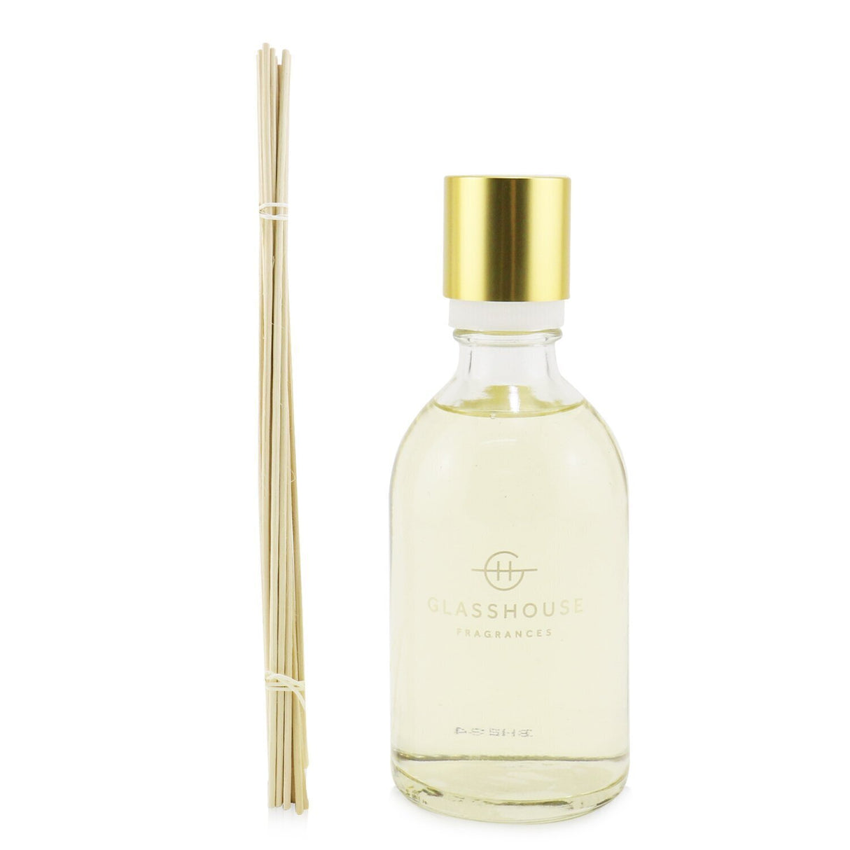 Luxury glass diffuser featuring Mediterranean scents of sea salt, saffron, and floral notes, crafted in Australia.