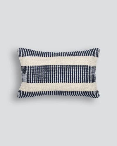 Cushion - Micah Navy (35 x 55cm) - OLLO
