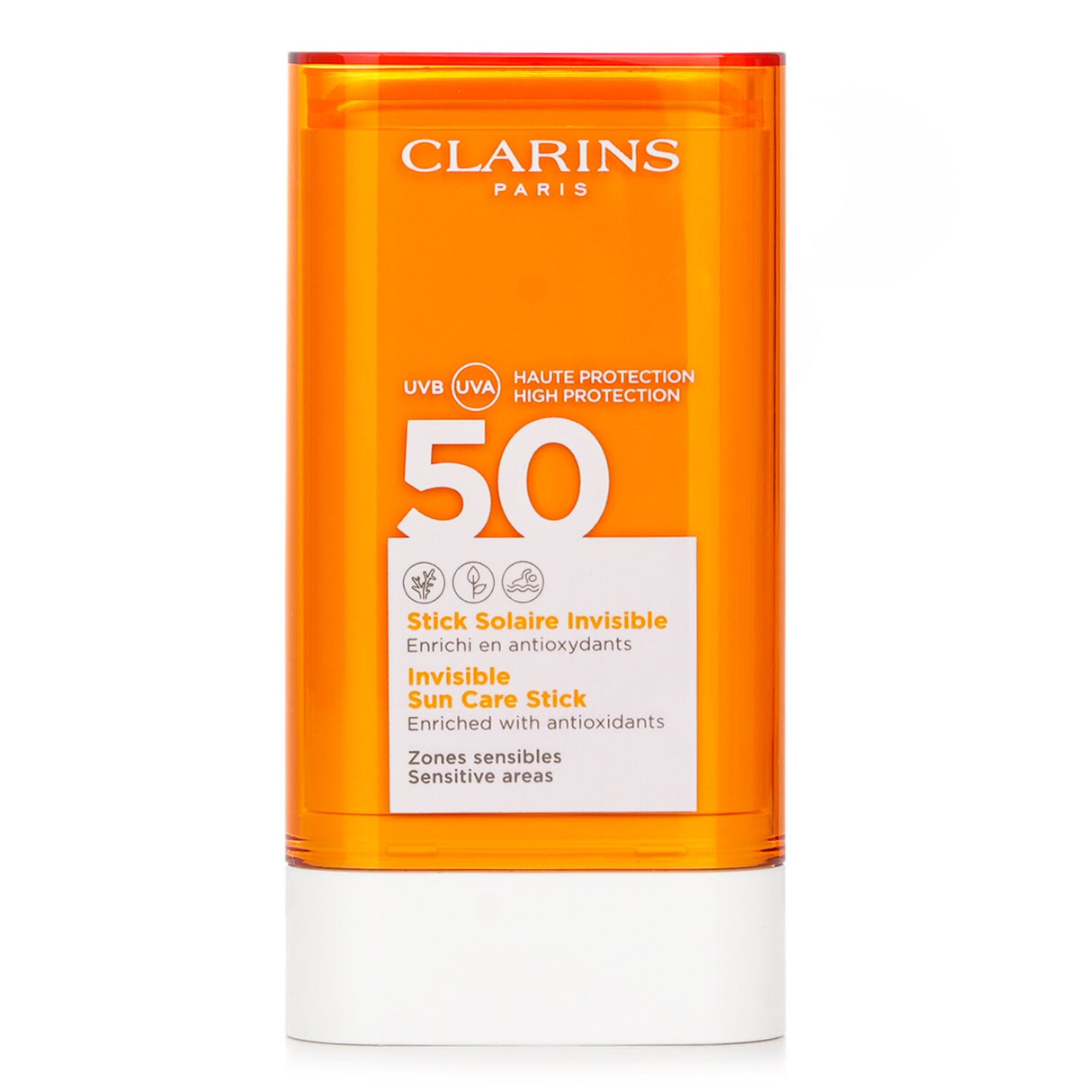 Clarins - Invisible Sun Care Stick SPF50 - For Sensitive Areas - 17g/0.6oz
