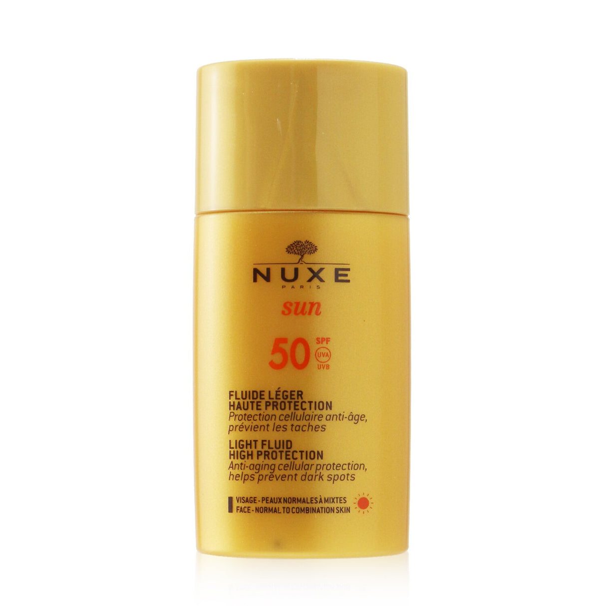 Nuxe - Nuxe Sun Light Fluid For Face - High Protection SPF50 (For Normal To Comb