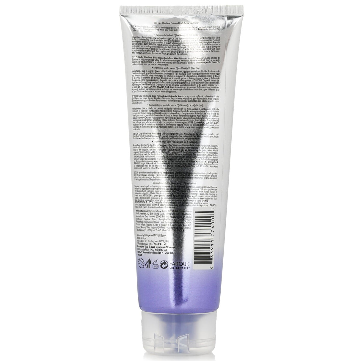 CHI - Ionic Color Illuminate Conditioner - # Platinum Blonde - 251ml/8.5oz