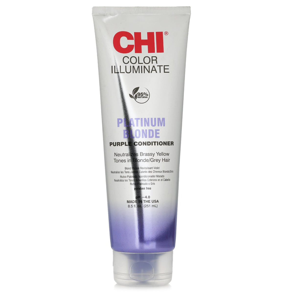 CHI - Ionic Color Illuminate Conditioner - # Platinum Blonde - 251ml/8.5oz