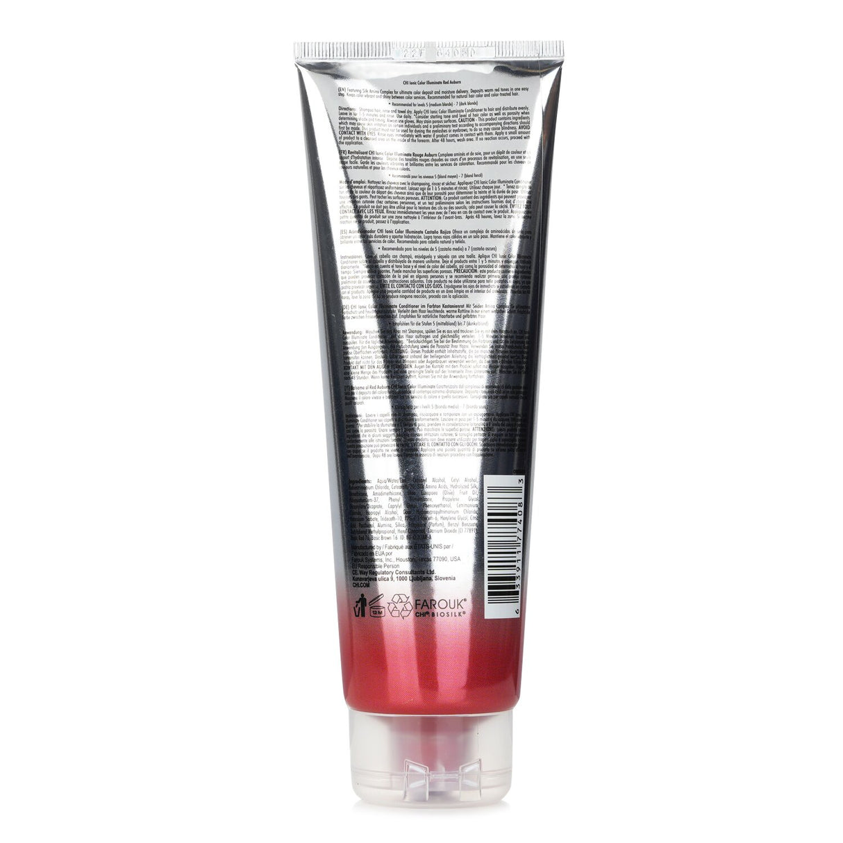 CHI - Ionic Color Illuminate Conditioner - # Red Auburn - 251ml/8.5oz